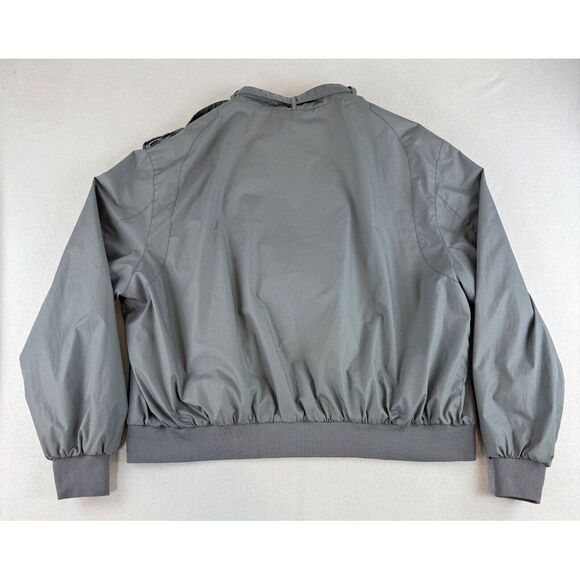 Vintage Members Only Jacket 4X Gray Zip Up Classic Style Sopranos - Picture 10 of 10
